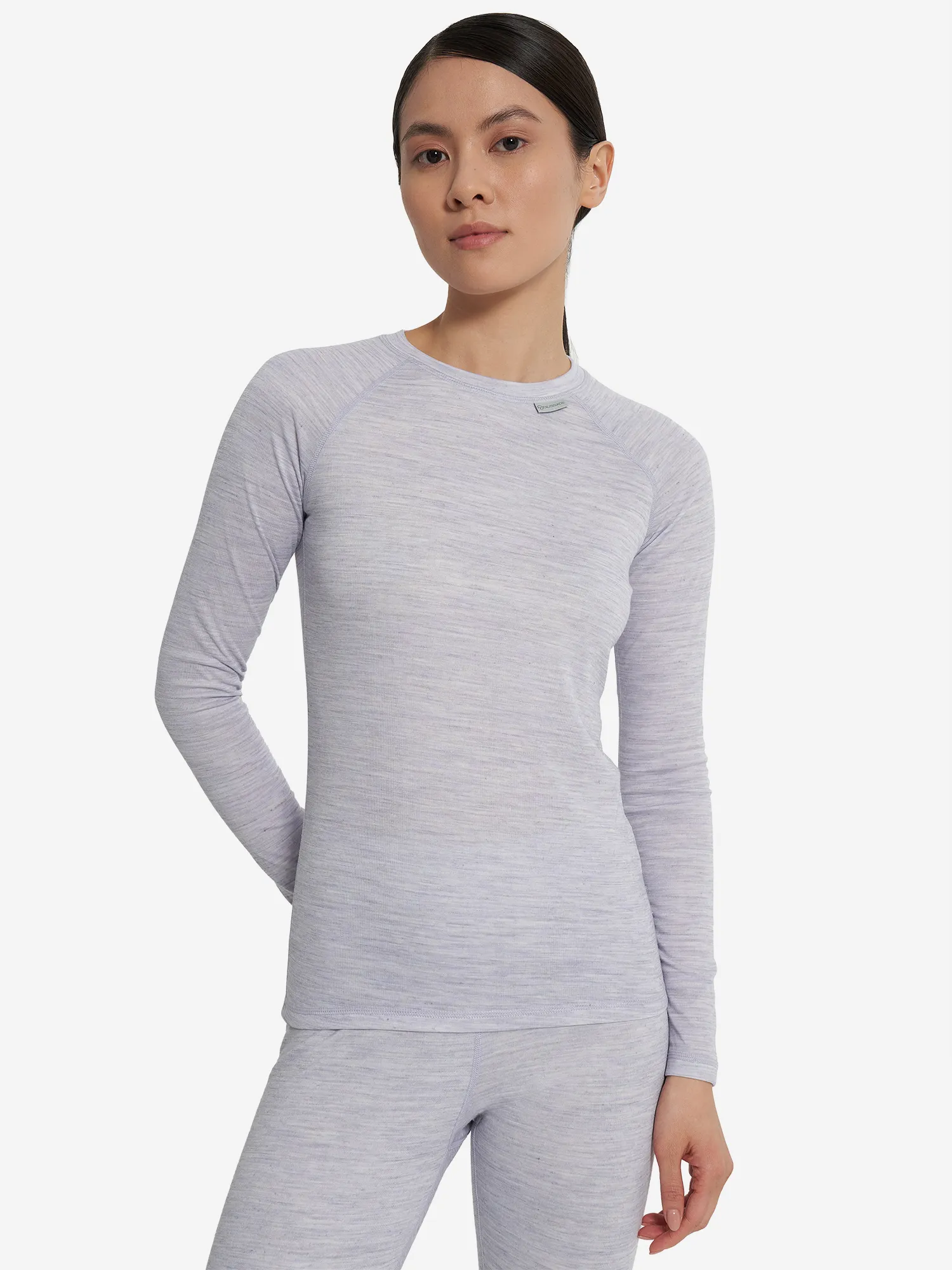 Термобелье верх женское Glissade, серый, арт. 17416
