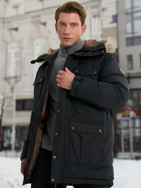 Пуховик мужской Cordillero, черный, арт. 131762c37-99