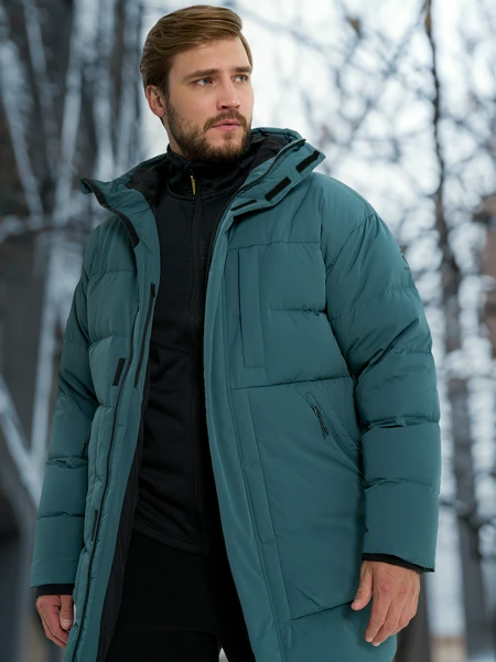 Пуховик мужской Northland, зеленый, арт. 130346n16-n4
