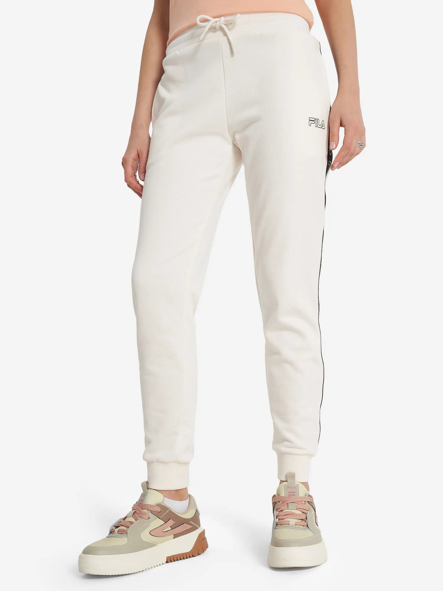 Брюки женские FILA, белый, арт. ss24spw020fla-130