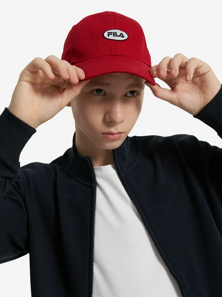 Бейсболка FILA, красный, арт. 133504fla-r3