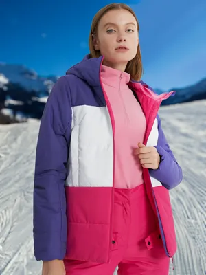 Куртка утепленная женская Glissade, синий, арт. 132029GSD-MJ