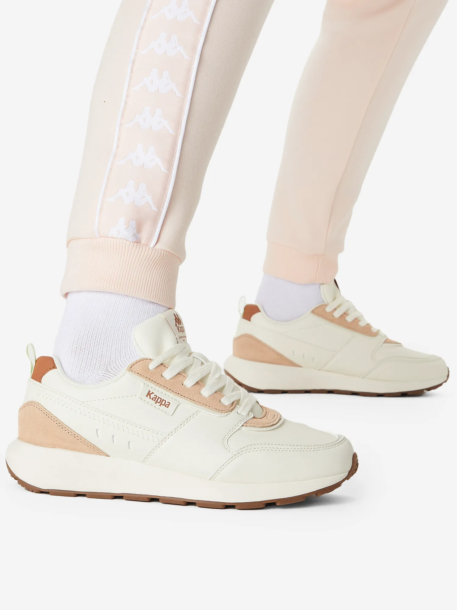 Кроссовки Kappa Authentic Run, бежевый, арт. 125411kap-01