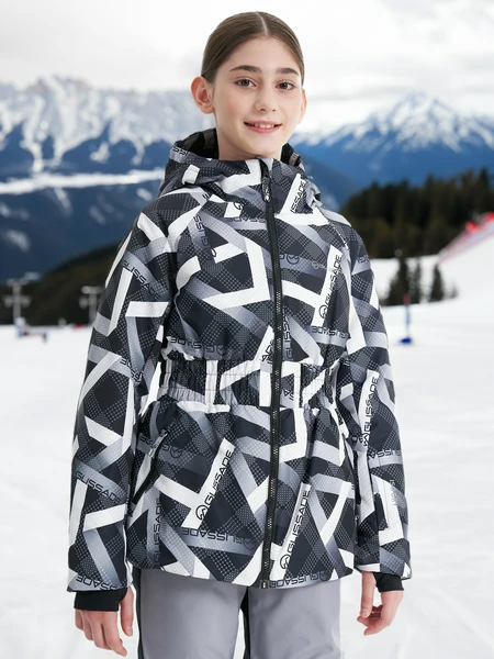 Куртка утепленная для девочек, черный, арт. 131870gsd-b4