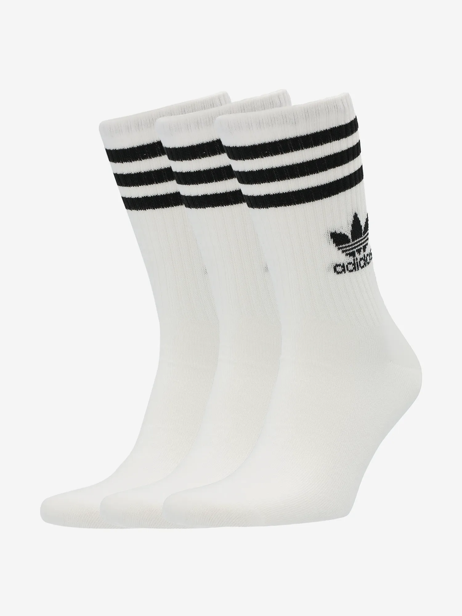 Носки Adidas, 3 пары, белый, арт. ij0733a01-.