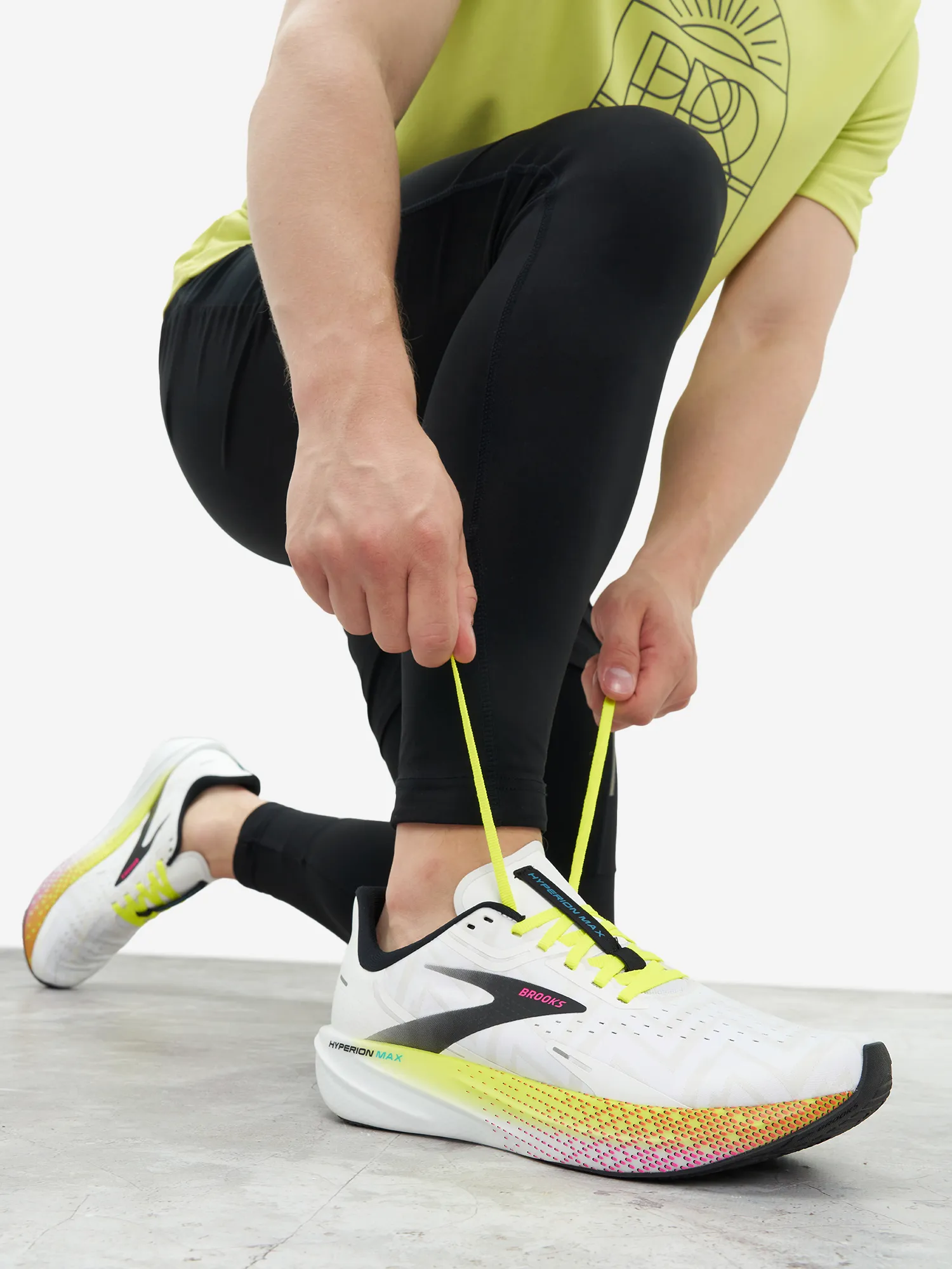 Кроссовки Brooks Hyperion Max, серый, арт. 110390b0f-196