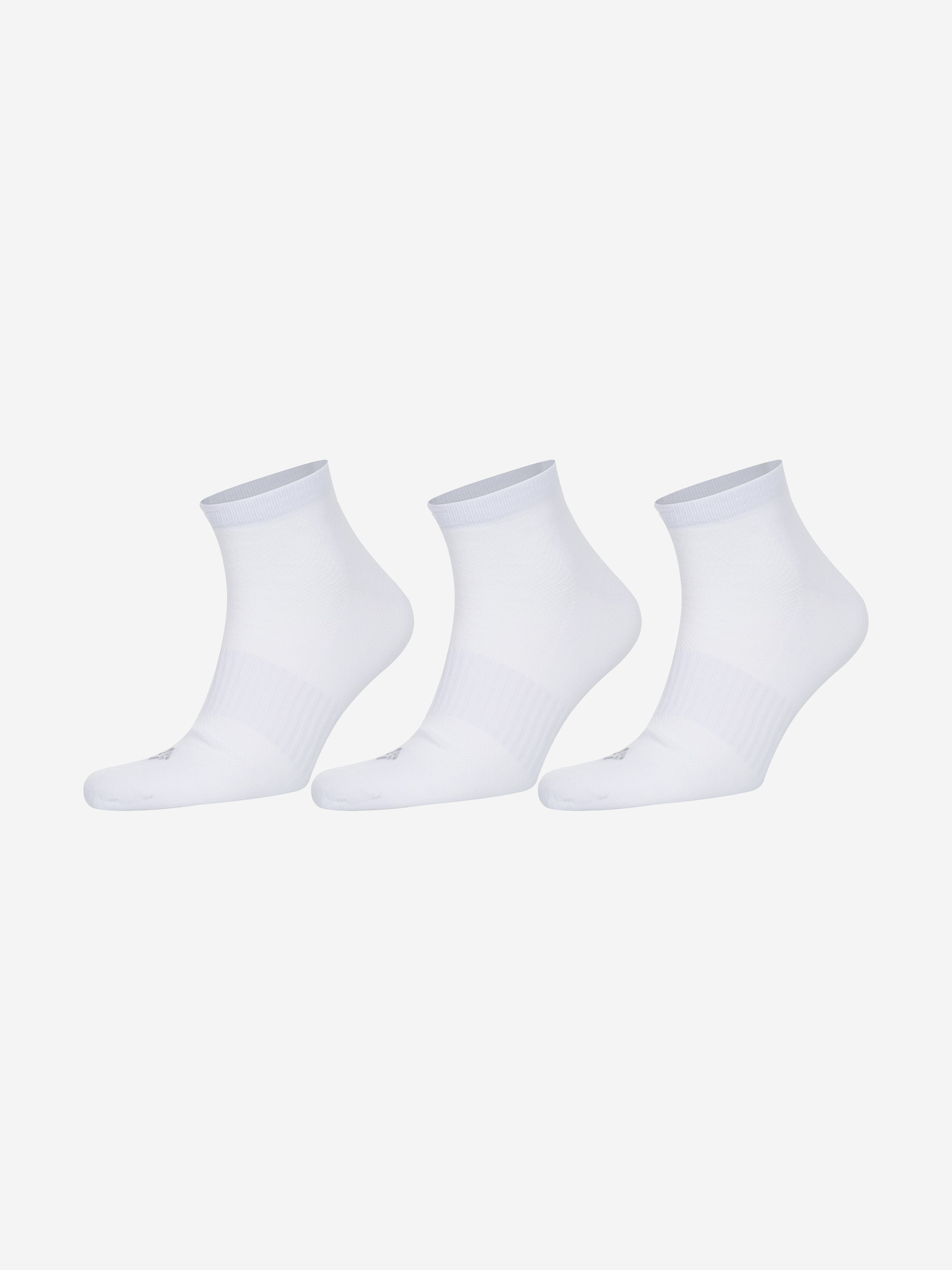 Носки Columbia New Cotton Quarter Socks, 3 пары, белый, арт. ncqs3pclb-wht