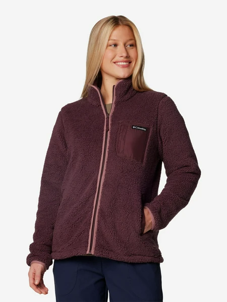 Джемпер флисовый женский Columbia West Bend Full Zip II, коричневый, арт. 2099271clb-607