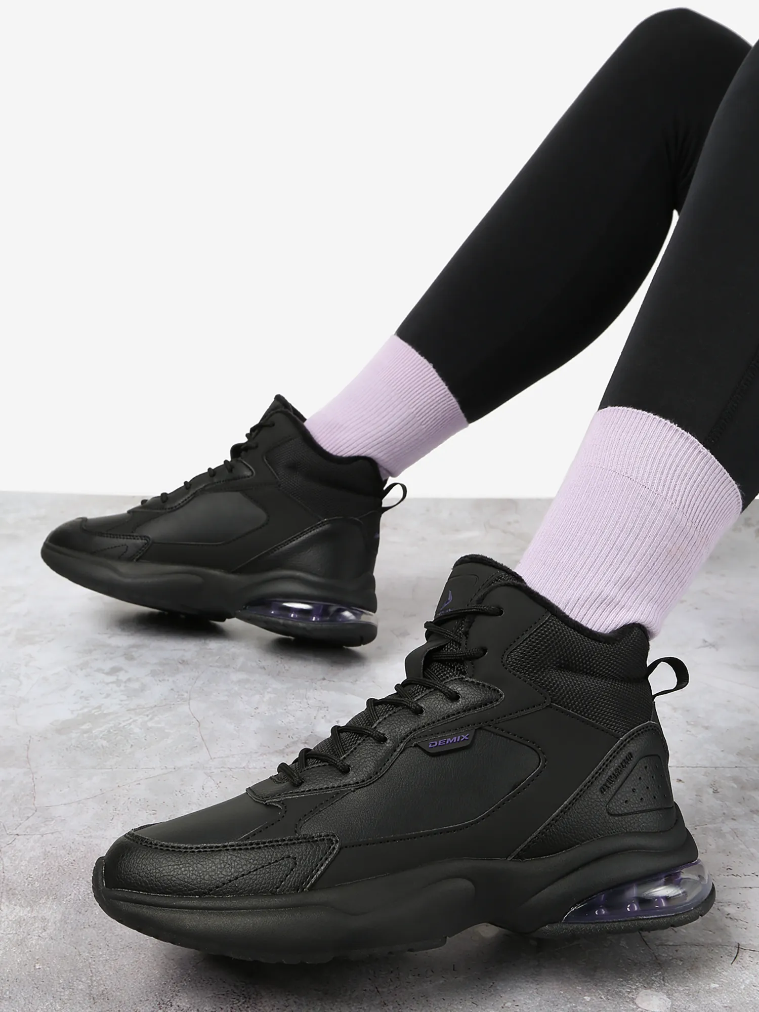 Кроссовки Demix Neo Bubble Mid, черный, арт. 125283dmx-99