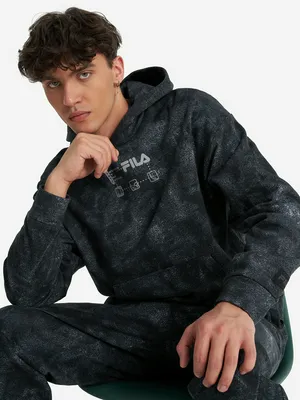 Худи FILA, черный, арт. 17650