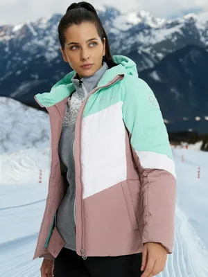 Женский пуховик Glissade, зеленый, арт. 131711GSD-UK