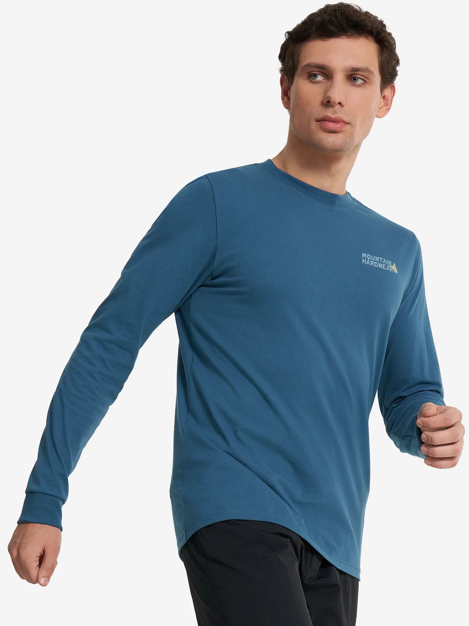 Лонгслив мужской Mountain Hardwear Secret Stash, голубой, арт. 2079851mhw-458