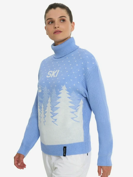 Свитер женский Glissade, голубой, арт. 131844gsd-qw