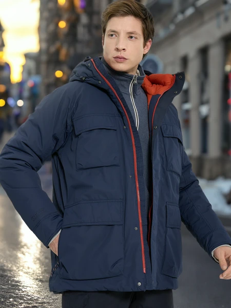 Куртка утепленная мужская Craghoppers Breckon, синий, арт. cmp335c3d-7v1