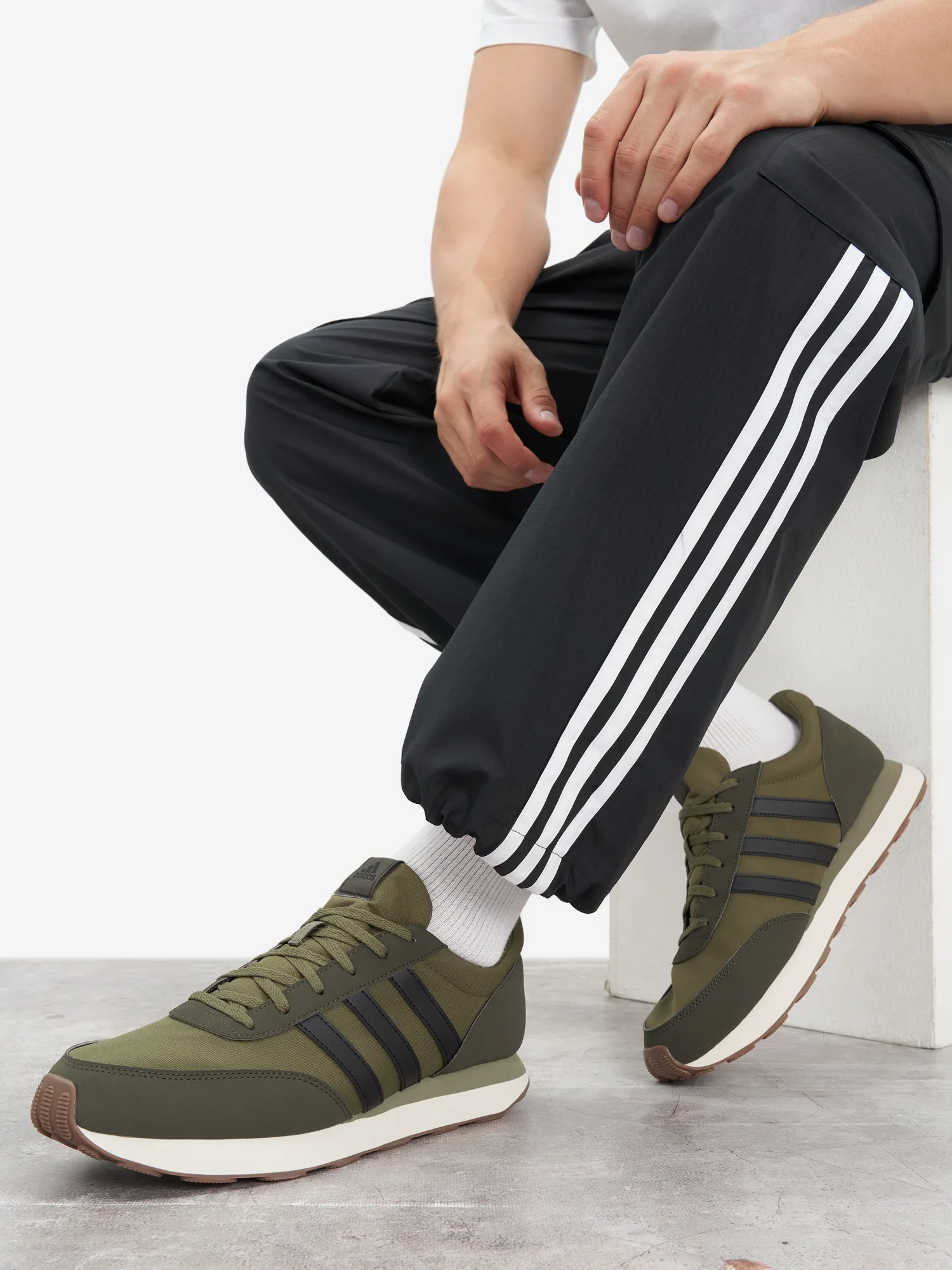 Кроссовки adidas Run 60S 3.0, зеленый, арт. ig1179a01-.