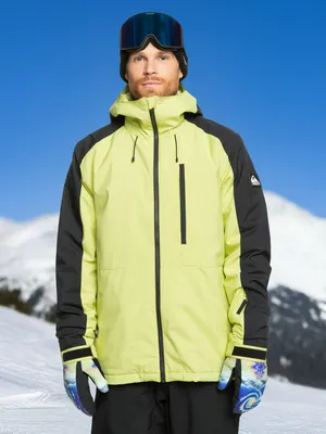 Куртка утепленная Quiksilver Mission Block, желтый, арт. EQYTJ03404Q02-GEL0