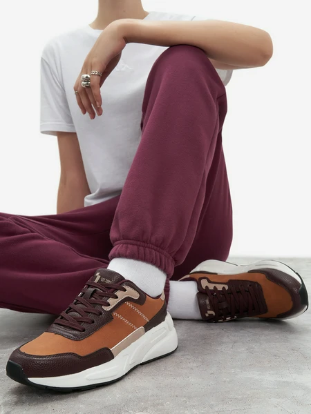 Кроссовки Safety Jogger Casual Low Retro, красный, арт. 623649sfj-q48