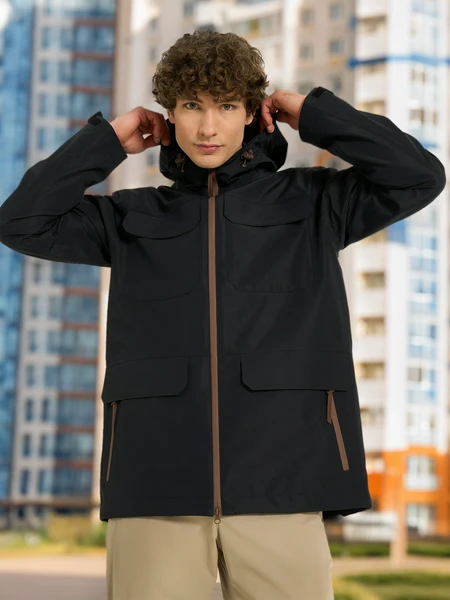 Куртка мембранная мужская Cordillero, черный, арт. 133792c37-99