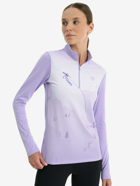 Термобелье верх женское Glissade, фиолетовый, арт. 121818gsd-v1