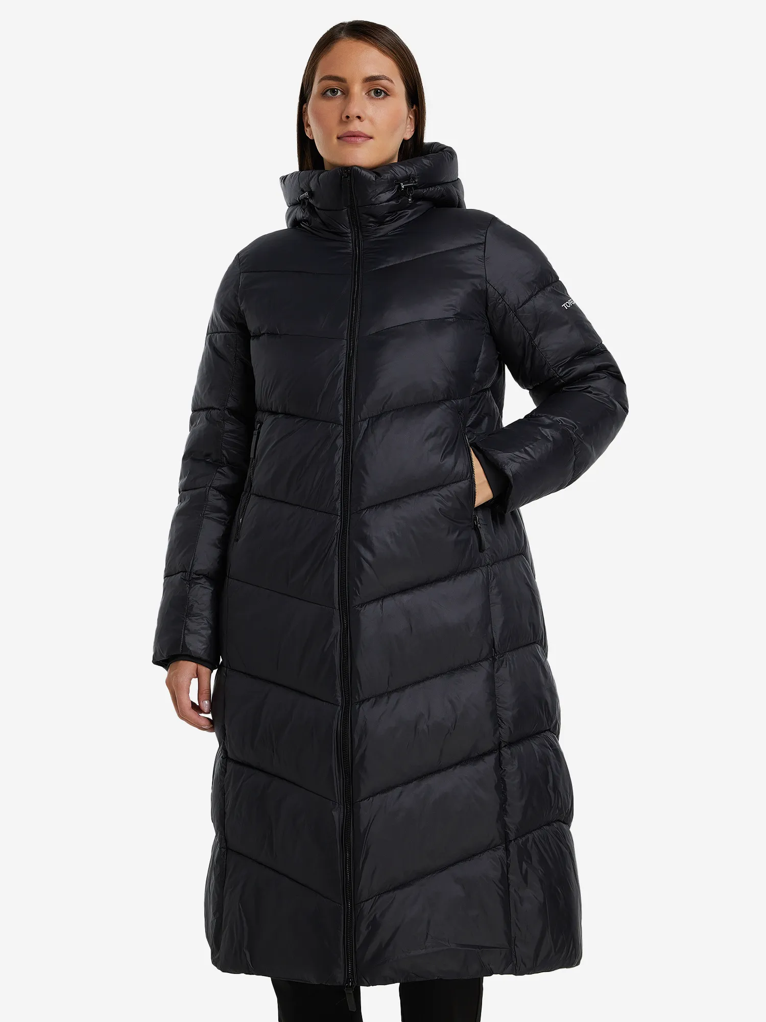 Пальто женское Toread, черный, арт. 17842