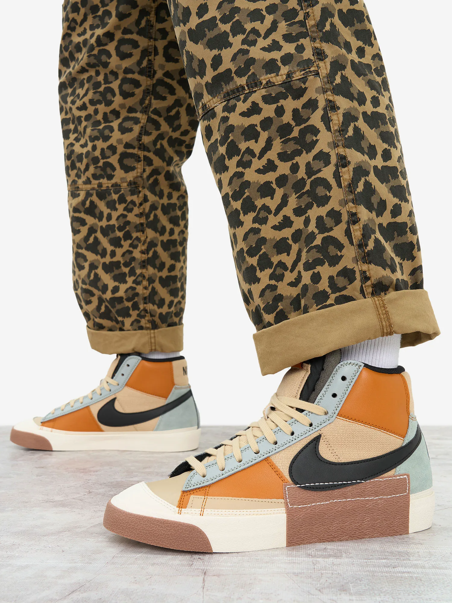 Кеды Nike Blazer Mid Pro Club, оранжевый, арт. fj4186n06-200