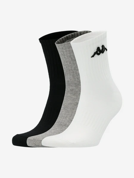Носки Kappa, 3 пары, черный, арт. 127295kap-ba