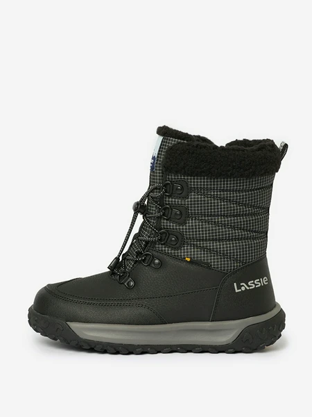 Ботинки утепленные детские Lassie Oulainen, черный, арт. 73403402l10-9990