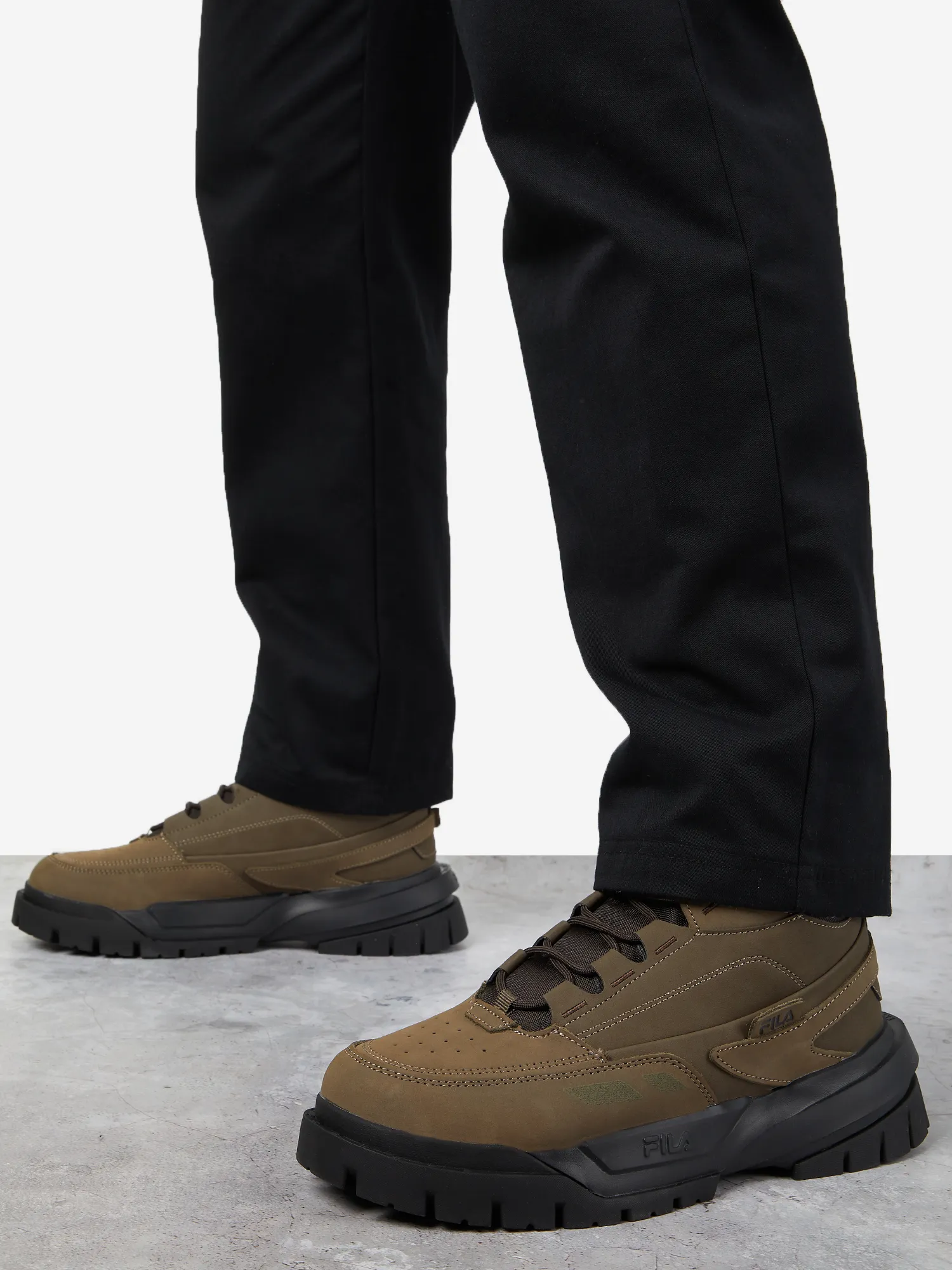 Ботинки утепленные FILA Backbone, коричневый, арт. 122379fla-t3