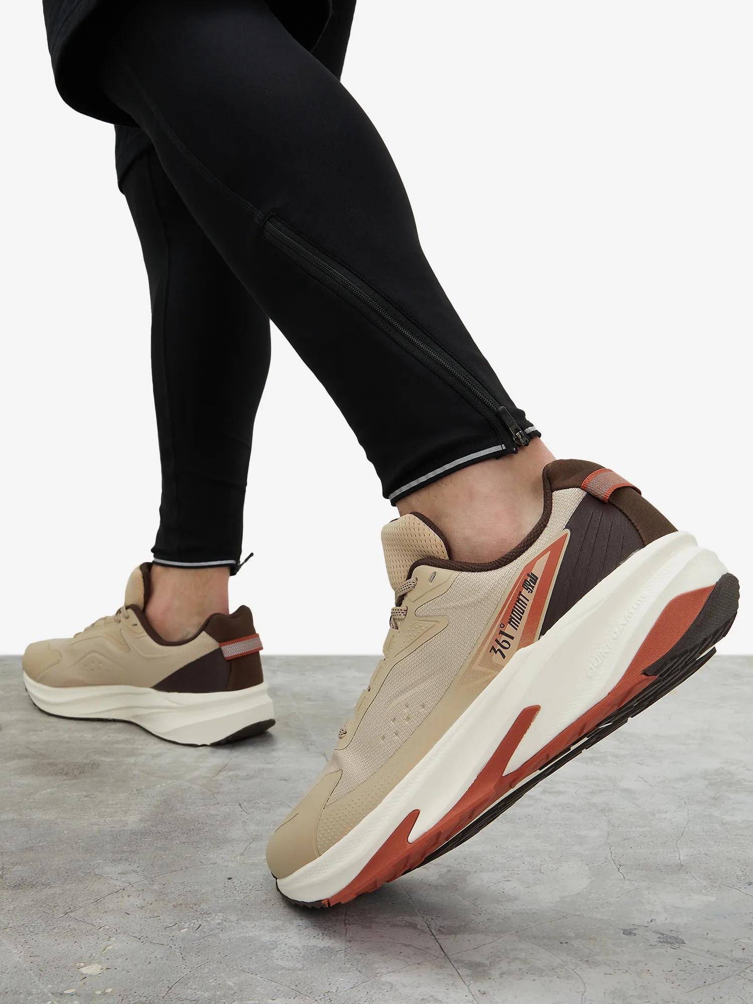 Кроссовки мужские 361°, бежевый, арт. w572342237-1w361-.