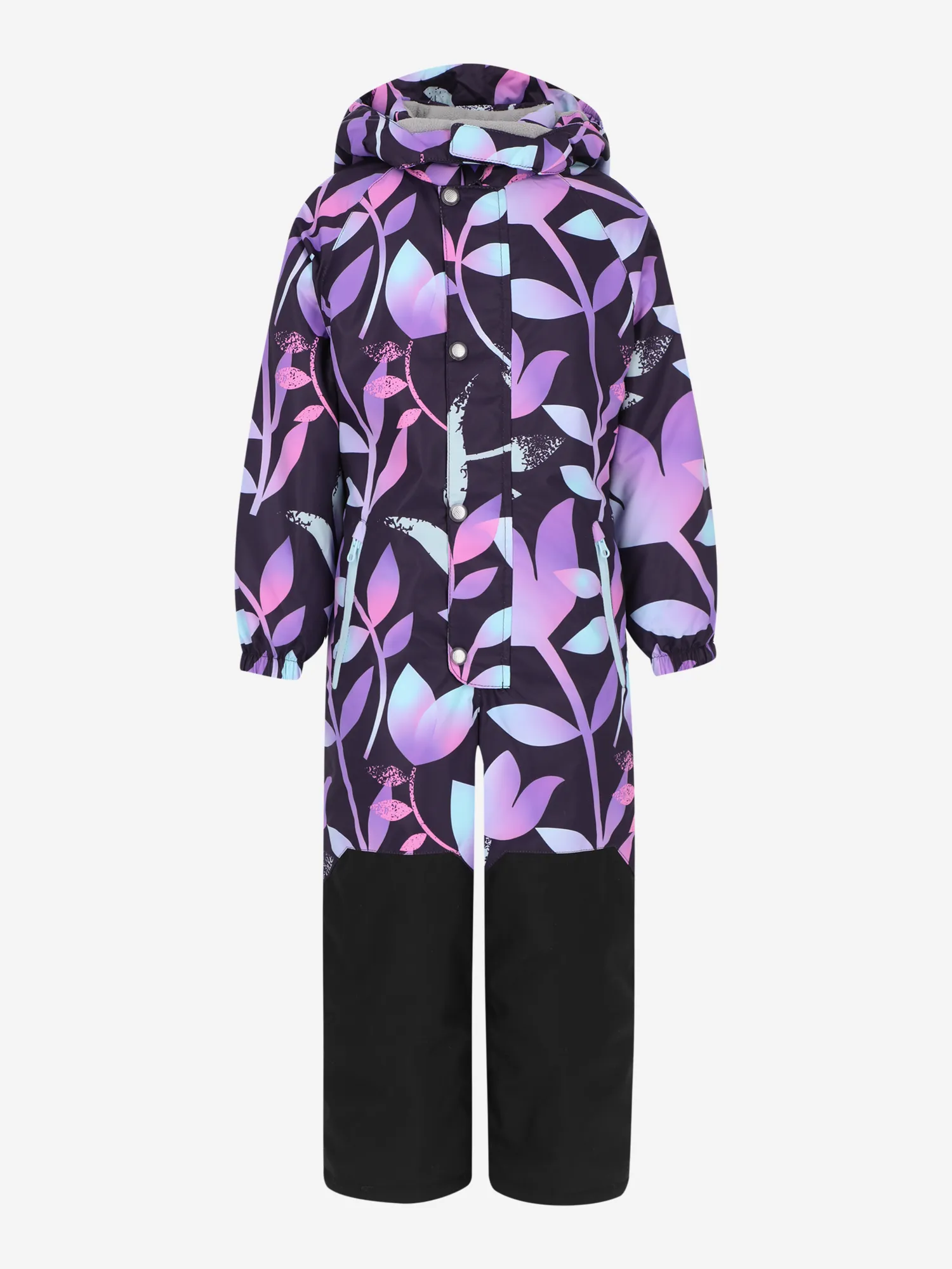 Комбинезон для девочек, черный, арт. alaw24ov3t102o1k-.