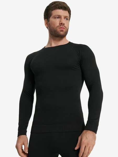 Термобелье верх мужское, черный, арт. elu243m870e0v-01