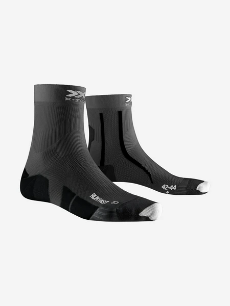 Носки компрессионные X-Socks Run Fast 4.0, черный, арт. xs-rq00s23uk69-b002