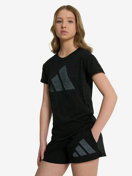 Футболка для девочек Adidas, черный, арт. jc9781a01-.