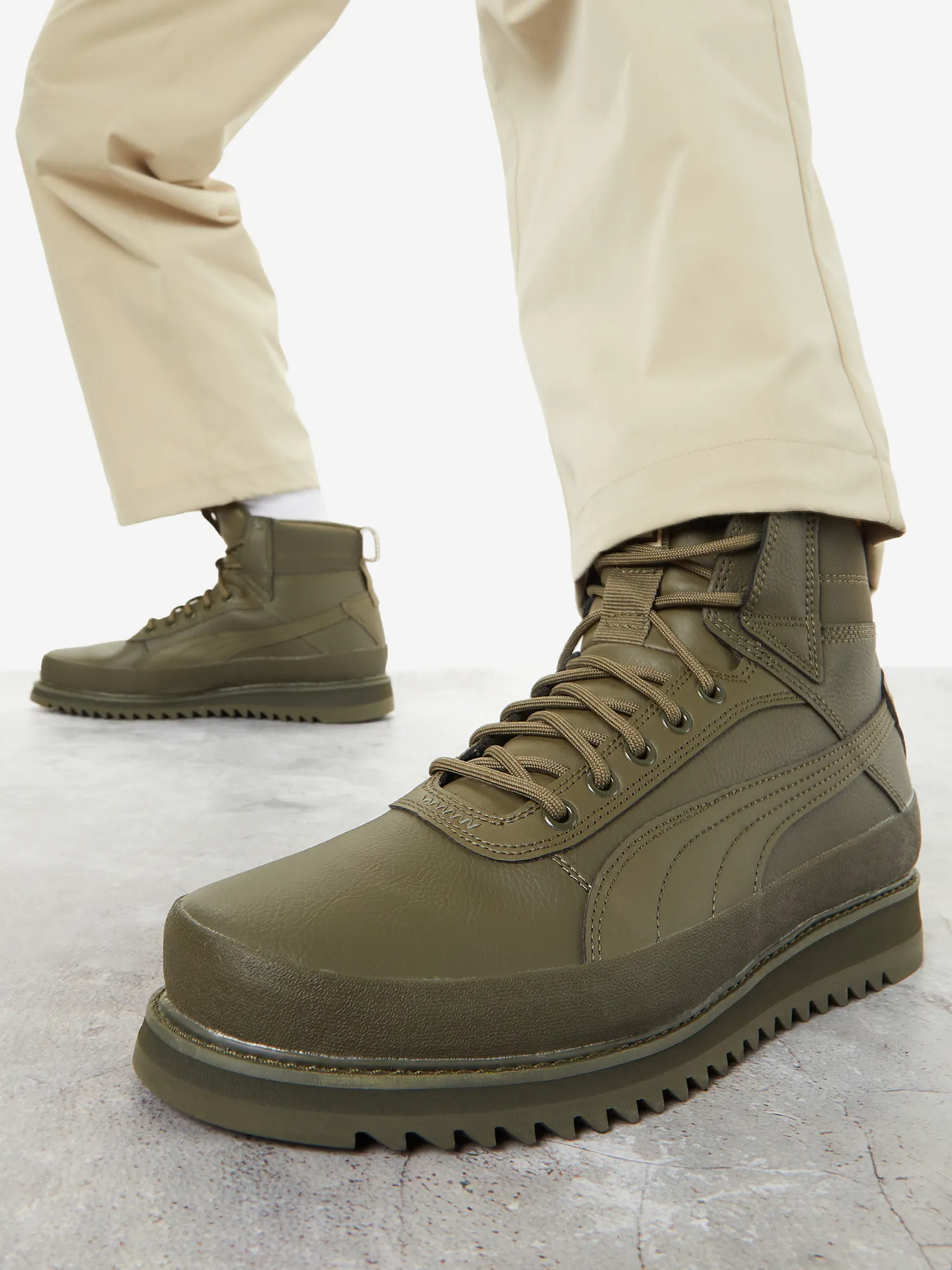 Кеды PUMA Desierto V2 WTR Rubber, зеленый, арт. 17955