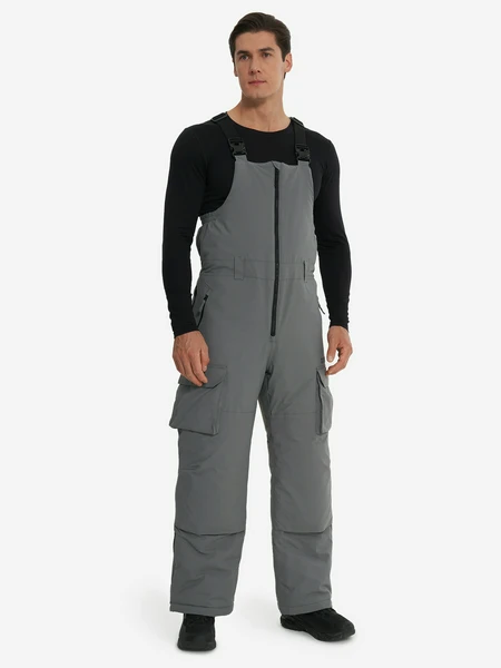Полукомбинезон утепленный мужской Geotech, серый, арт. 130789g2p-93