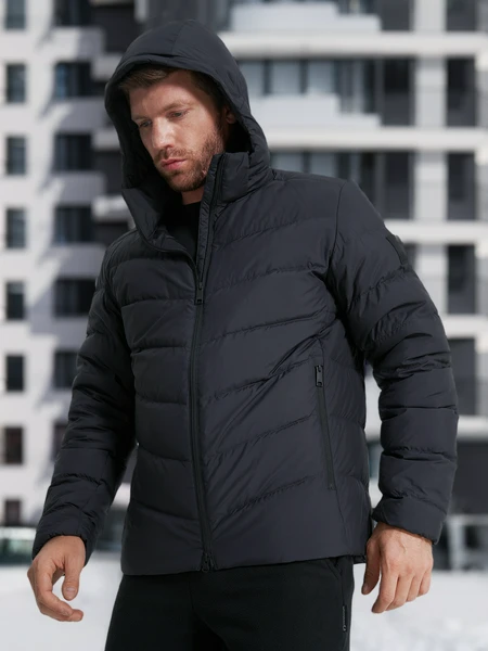 Пуховик Jack Wolfskin Colonius, серый, арт. 1207431j01-6350