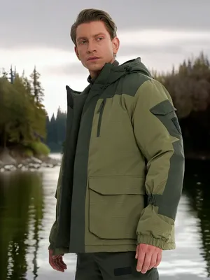 Куртка утепленная мужская Geotech, зеленый, арт. 130771G2P-UU