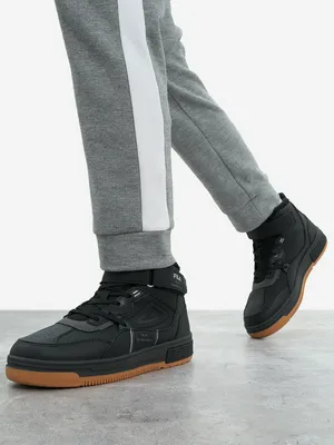 Кеды утепленные для мальчиков FILA Fil Teen Mid, черный, арт. 129318FLA-99