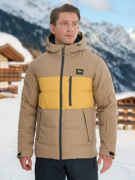 Пуховик мужской Protest, бежевый, арт. 131861pr0-co