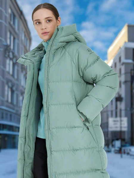 Пальто пуховое женское Northland, зеленый, арт. 130482n16-g1