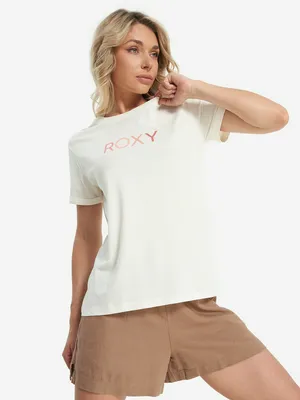 Футболка Roxy, бежевый, арт. ERJZT06066R17-WBS0