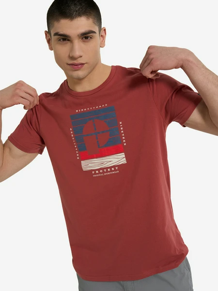 Футболка Protest Ninety, красный, арт. 17751100pr0-824