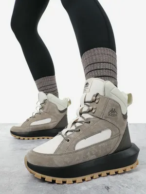 Кроссовки утепленные Kappa Sierra Mid, бежевый, арт. 123167kap-t1