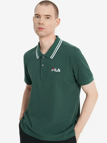 Поло мужское FILA, зеленый, арт. 129391fla-74
