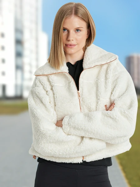 Легкая куртка Sensana, бежевый, арт. 18219