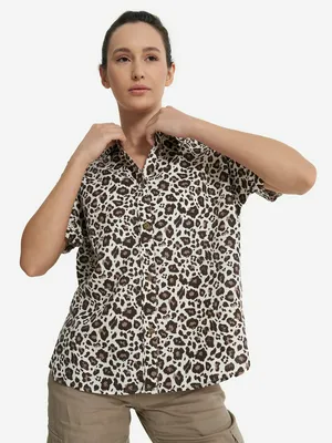 Рубашка с коротким рукавом женская Cordillero, белый, арт. 133923C37-W4