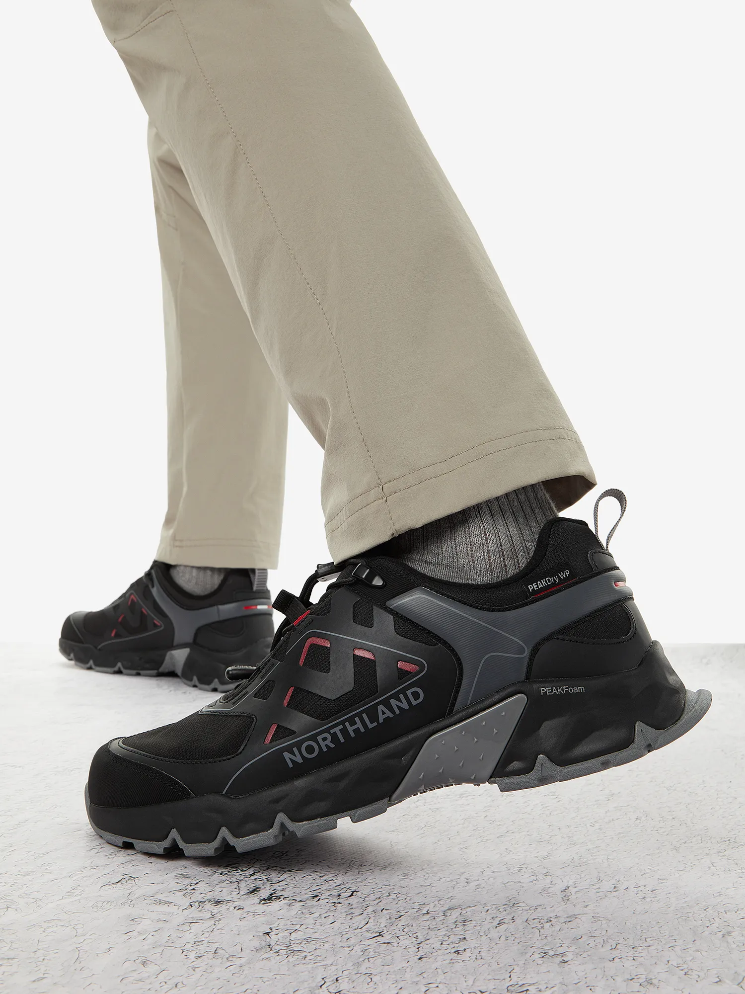 Кроссовки мужские Northland Easy Hiker Low, черный, арт. 122644n16-99