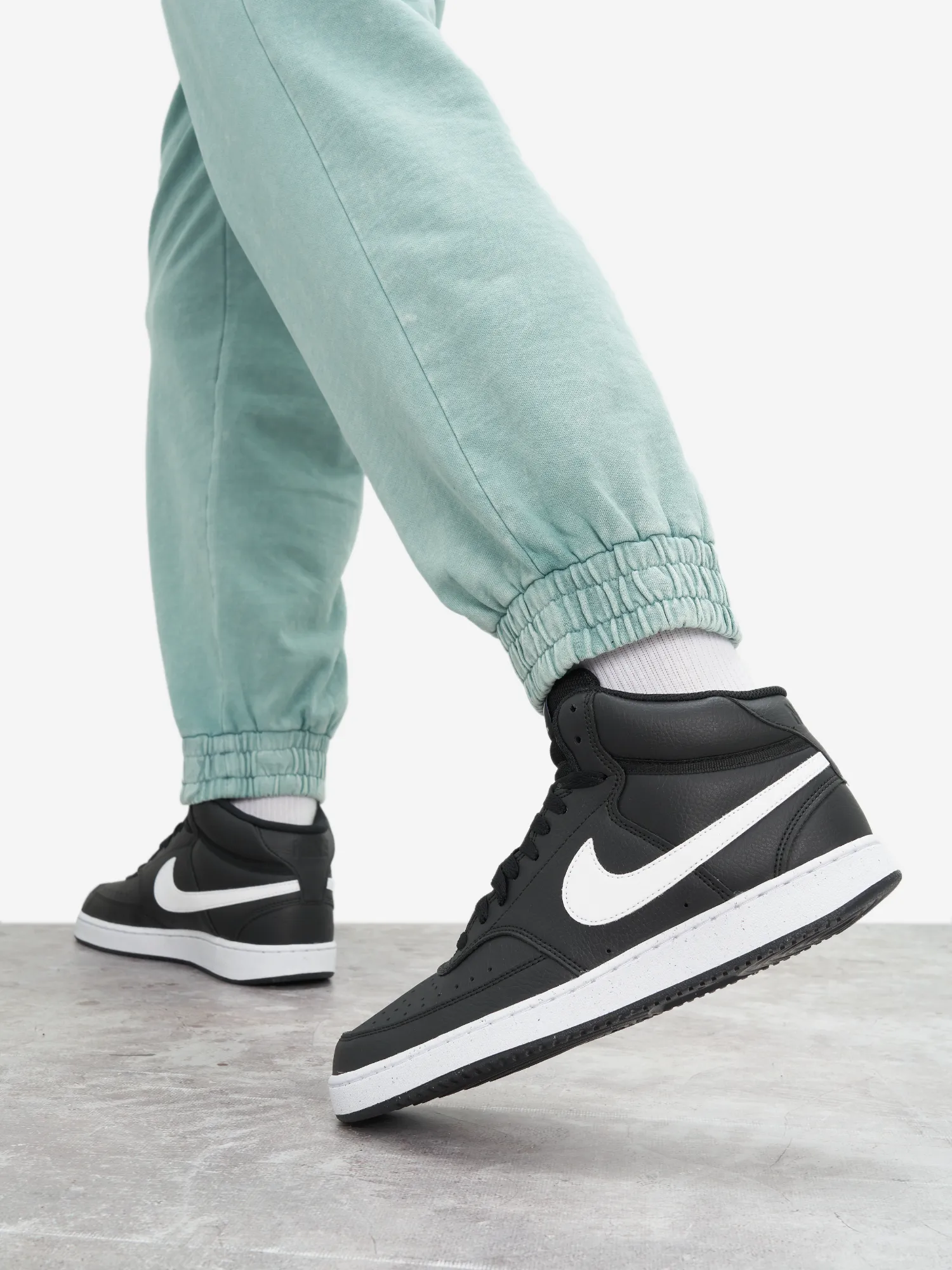 Кеды Nike Court Vision Mid Next Nature, черный, арт. 18309