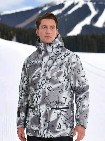 Пуховик мужской Termit, черный, арт. 131537trt-bw