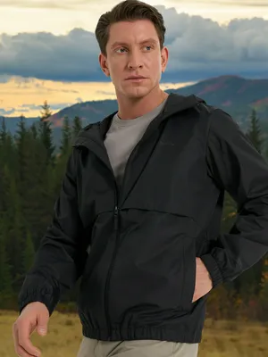 Ветровка Outventure, черный, арт. 18333